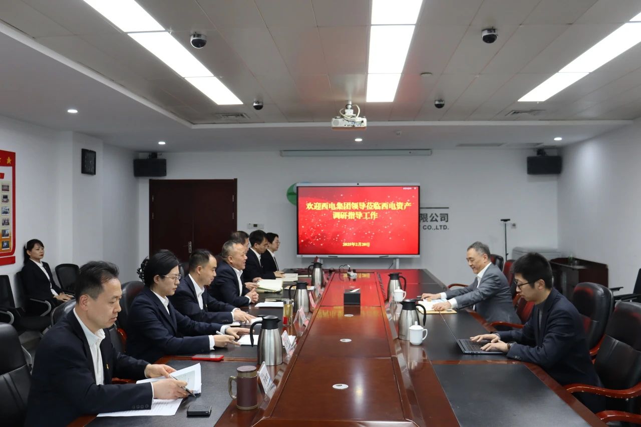 中國西電集團黨委書記、董事長、總經理韓兵到西電資產調研